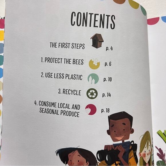 10 Ideas To Save The Planet Educational Learning and Reading and Activity Book - Picture 10 of 10